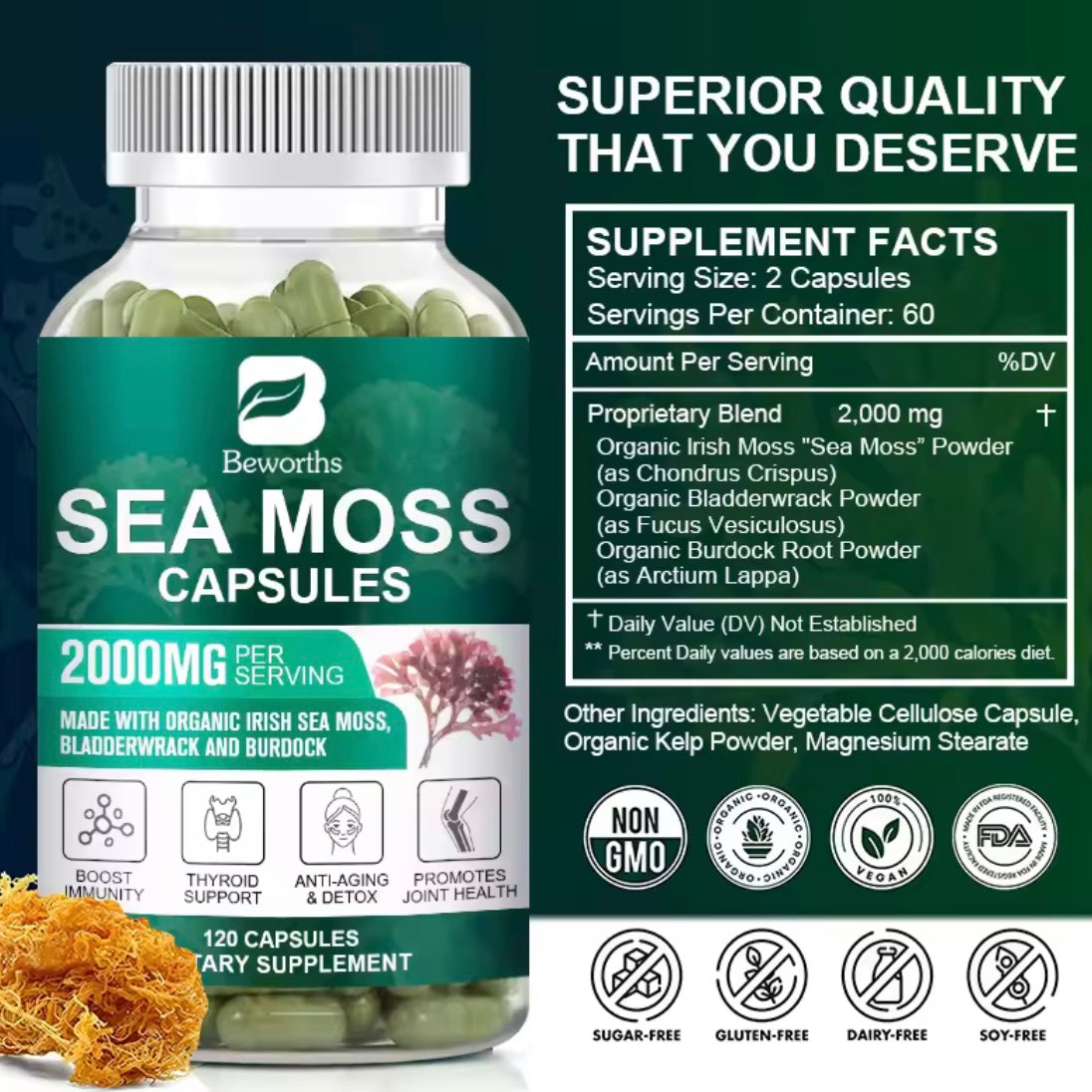 Sea Moss Capsules