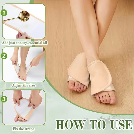 Castor Oil Foot Wrap